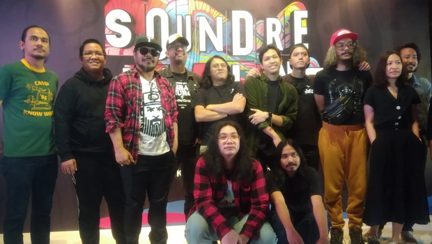 Jumpa pers Soundrenaline bersama para pengisi acara dan kolaborator di kawasan Jakarta Selatan, Rabu, 31 Juli 2019.
