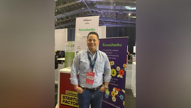 Founder startup Konsultanku, Mikail Jaman. 