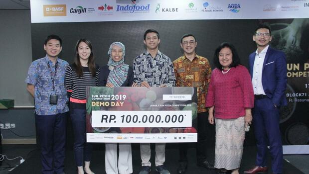 Sun Business Network Indonesia (SBN Indonesia) dan Innovation Factory, menetapkan CV Rizano Bersaudara (Bale Sehat) keluar sebagai juara SUN Pitch Competition 2019.  Peringkat kedua ditempati Morimom dan Calty Farm (Calty Yoghurt) di peringkat ketiga.
