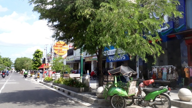 Kawasan Malioboro, Kota Yogyakarta, Di Yogyakarta.