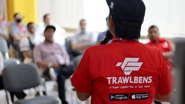 Pelatihan di kantor Trawlbens di Cempaka Putih, Jakarta, Rabu (25/11/2020). Kantor ini akan melatih dan membekali mereka yang akan disalurkan dan ditempatkan pada Mitra Bisnis Trawlbens.