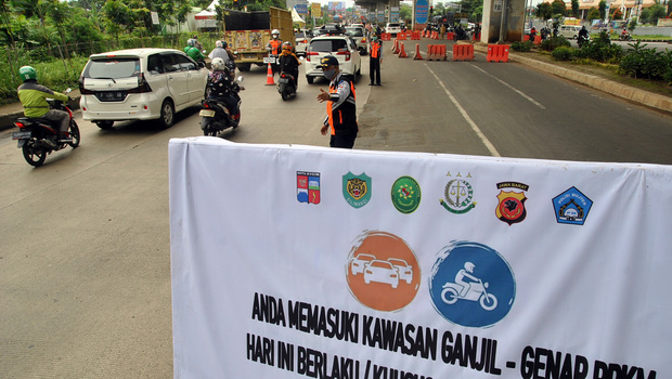 Ganjil Genap di Kota Bogor, 6.610 Kendaraan Diminta Putar Balik