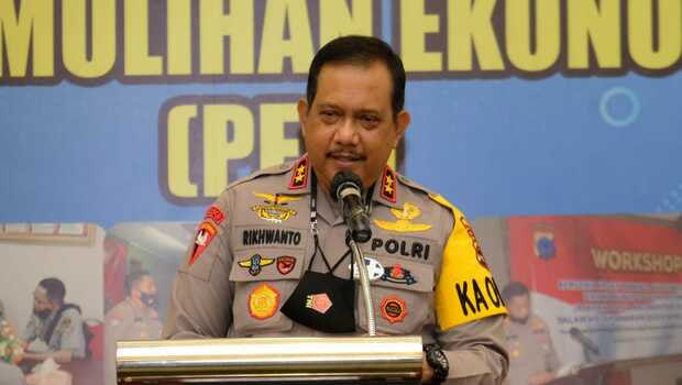 Kapolda Kalimantan Selatan Irjen Pol Rikhwanto.