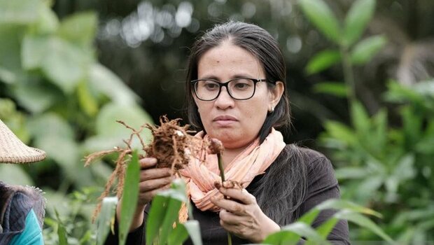Eva Bande, salah satu aktivis agraria yang pernah meraih peraih penghargaan Yap Thiam Hien Award (YTHA) tahun 2018.
