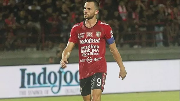 Striker Bali United, Ilija Spasojevic.