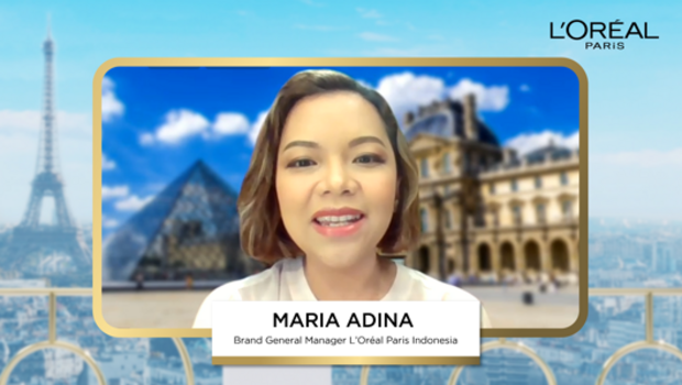 Brand General Manager L’Oréal Paris Indonesia, Maria Adina.