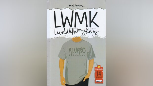 Novel berjudul Live with My Ketos (LWMK) yang berhasil menembus  jajaran best seller di Tanah Air.
