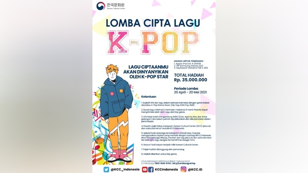 Lomba Lagu Korean Cultural Center Indonesia