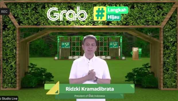 President of Grab Indonesia Ridzki Kramadibrata.