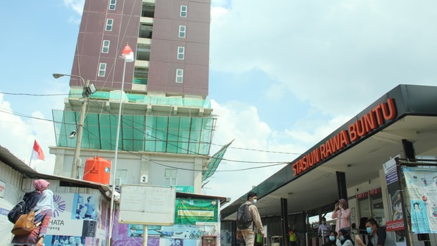 Rumah susun (Rusun) berbasis transit oriented development (TOD) Samesta Mahata Serpong, berlokasi strategis di Stasiun Rawa Buntu, Kota Tangerang Selatan, Banten.