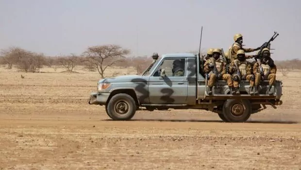 Tentara Burkina Faso telah berpatroli untuk mengantisipasi serangan milisi.