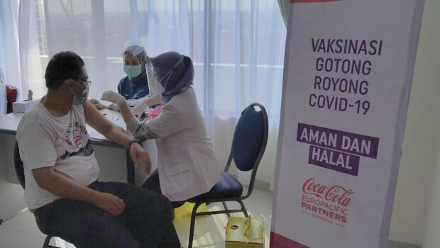 CCEP Indonesia Dukung Program Vaksinasi Gotong Royong