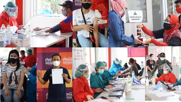 CCEP Indonesia Dukung Program Vaksinasi Gotong Royong
