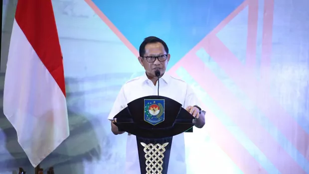 Mendagri Tito Karnavian membuka pertemuan Technical Committee (TC) ke-36 CIRDAP dan Workshop International 2021 secara hybrid, di Hotel Bidakara, Jakarta, Rabu, 3 November 2021.
