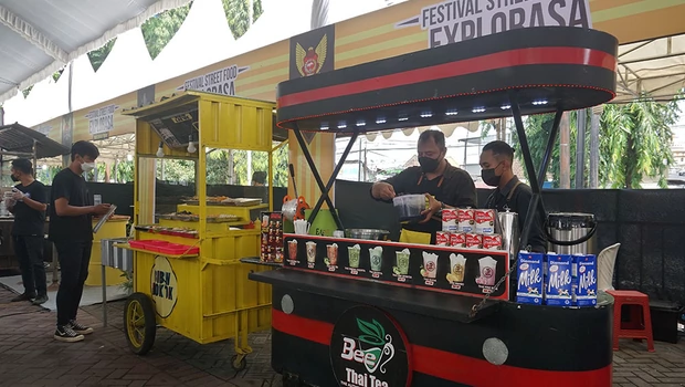 Pemerintah Kota Kediri dorong pemulihan ekonomi PKL melalui acara Festival Street Food 