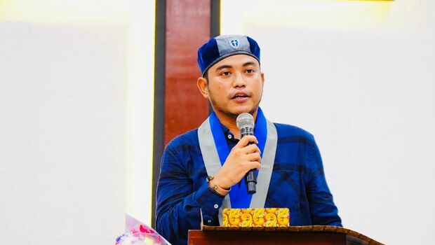 Ketua Umum PP Gerakan Mahasiswa Kristen Indonesia (GMKI) Jefri Gultom 