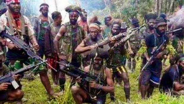 Salah satu kelompok kriminal bersenjata (KKB) di Papua.