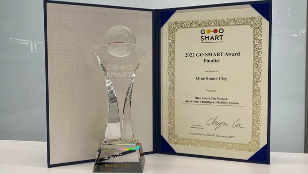 Qlue, perusahaan penyedia ekosistem smart city meraih penghargaan internasional di sektor teknologi kota pintar (smart city) pada ajang GO SMART Awards 2022.