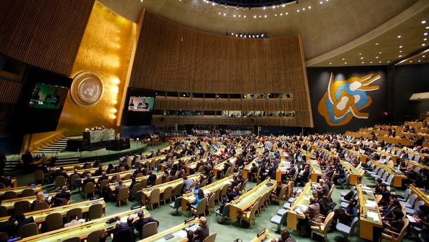 Pertemuan UN Global Compact (UNGC) di Markas PBB, New York, Amerika Serikat.