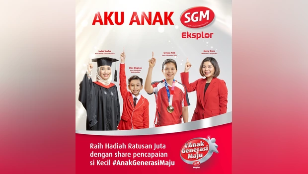 SGM Eksplor mengelar kompetisi cerita #AkuAnakSGM #AnakGenerasiMaju.
