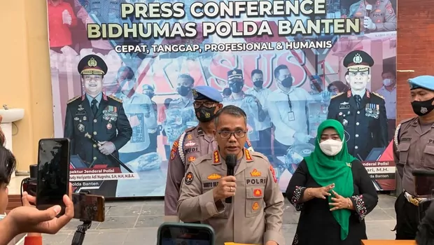 Kabid Humas Polda Banten, Kombes Pol Shinto Silitonga.