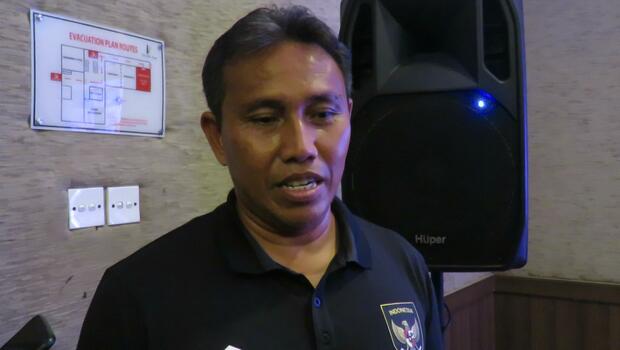 Pelatih Timnas U-16 Indonesia, Bima Sakti.