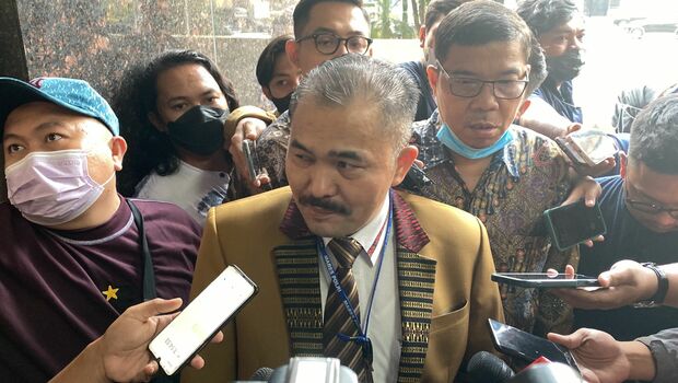 Kuasa Hukum Keluarga Brigadir J, Kamaruddin Simanjuntak di Bareskrim Polri, Selasa, 2 Agustus 2022. 