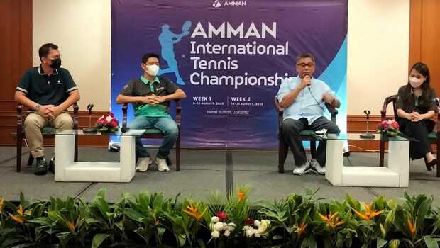 PT Amman Mineral Nusa Tenggara mendukung penuh turnamen tenis bertajuk 