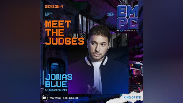 Musisi sekaligus disjoki kelas dunia Jonas Blue akan menjadi salah satu juri dalam ajang Electronic Music Producer Contest (EMPC) 2022.