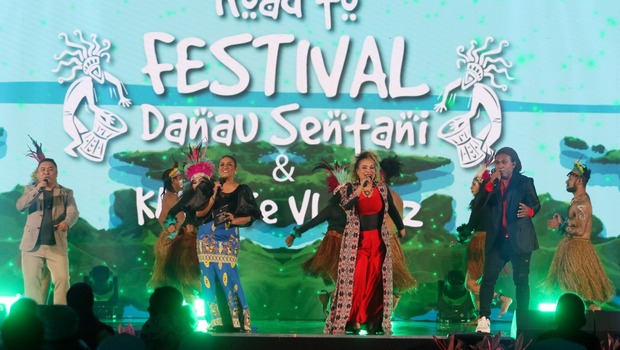 Pre-event Festival Danau Sentani 2022.