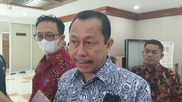 Ketua Komnas HAM Ahmad Taufan Damanik di Gedung Nusantara II, Kompleks Parlemen, Senayan, Jakarta, Kamis, 25 Agustus 2022.