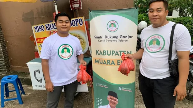 Santri Dukung Ganjar Sumsel gelar agenda rutin dengan bersafari di wilayah Sumatera Selatan, Selasa, 30 Agustus 2022.