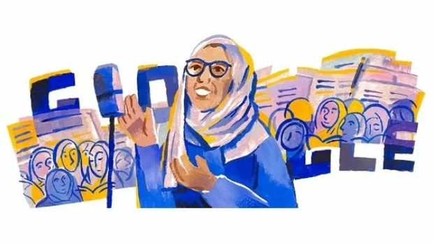 Google Doodle Rasuna Said.