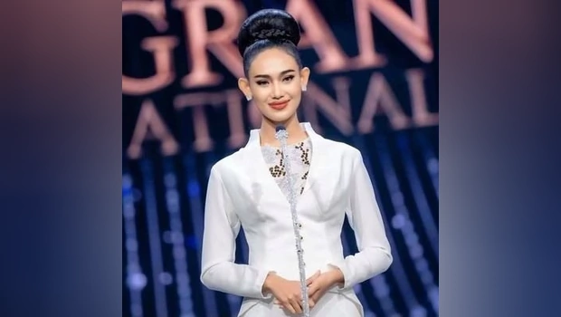 Han Lay, putri kecantikan Myanmar.