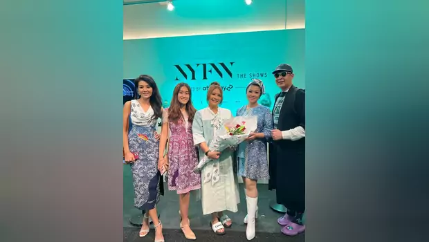 Brand Coreta Louise tampil di New York Fashion Week lewat Indonesia Now the show, 11 September 2022 lalu.