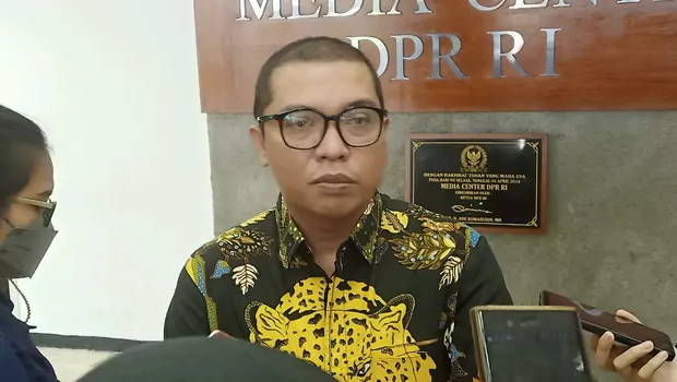 Ketua DPP PPP Achmad Baidowi di Gedung DPR, Kompleks Parlemen, Senayan, Jakarta, Selasa, 27 September 2022.