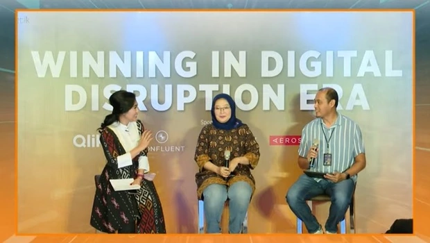 Event Winning in Digital Disruption Era di Jakarta, Rabu, 28 September 2022.