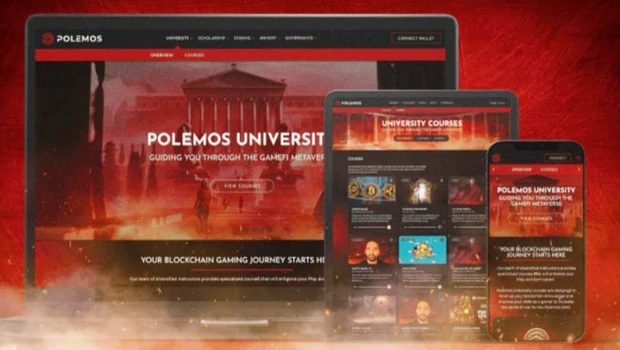 Polemos telah menyelesaikan Polemos University, yang terdiri dari Polemos Armory, platform business intelligence, token staking dan DAO Governance Portal. 