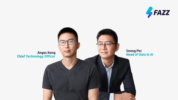 Chief Technology Officer (CTO) Angus Kong dan Head of Data & AI Seong Per Lee dari Fazz. 