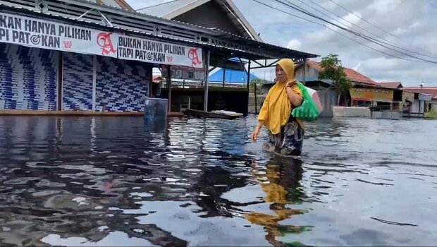Korban Banjir Palangka Raya Mulai Terserang Penyakit
