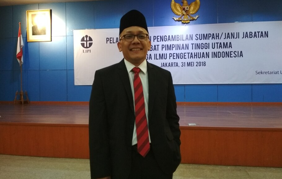 Kepala Lembaga Ilmu Pengetahuan Indonesia (LIPI), Laksana Tri Handoko.
 