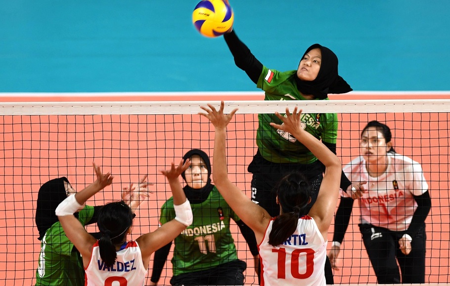 Cerita Atlet Voli Putri Indonesia Bangga Bertemu Tim Besar
