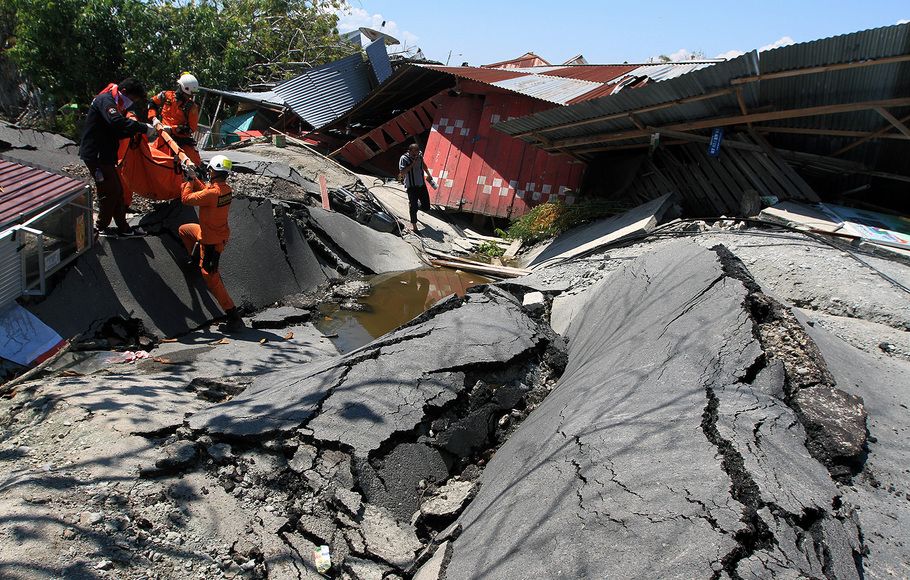 Kondisi Wilayah Terparah Akibat Gempa Palu