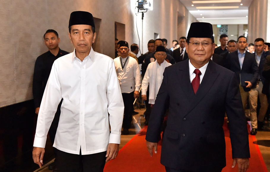 Joko Widodo dan Prabowo Subianto.