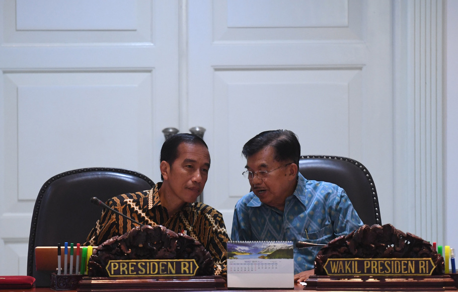 Joko Widodo dan Jusuf Kalla.