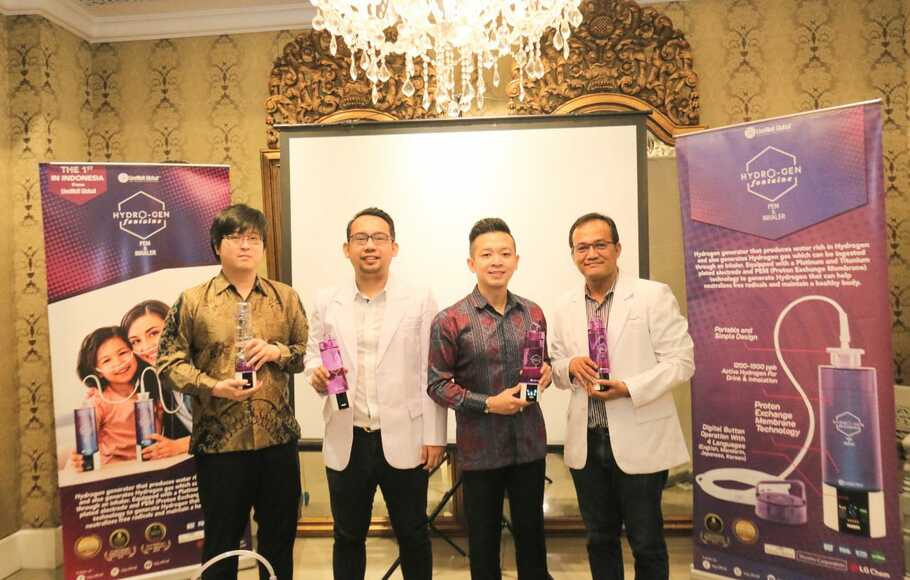 Perusahaan network marketing di bidang alat bantu kesehatan, LiveWell Global, mengembangkan Hydro-Gen Fontaine PEM dan Inhaler untuk konsumen di Indonesia.