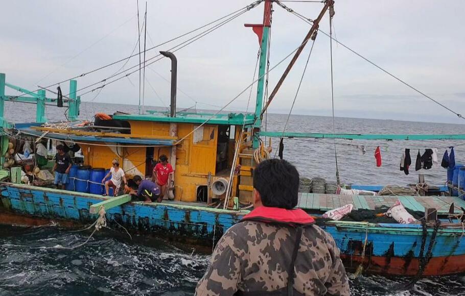 KKP Kembali Tangkap Kapal Ilegal Malaysia