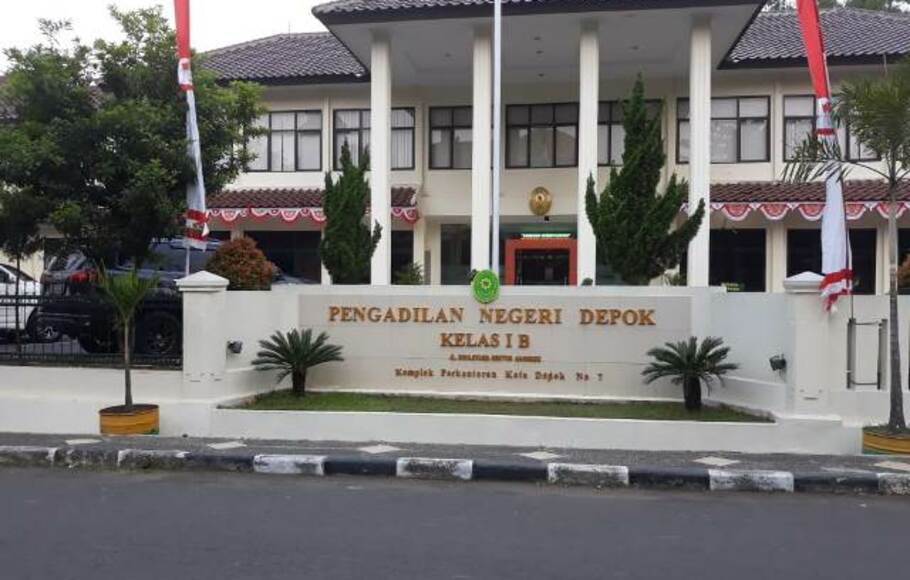 Kantor Pengadilan Negeri Depok, Jawa Barat.