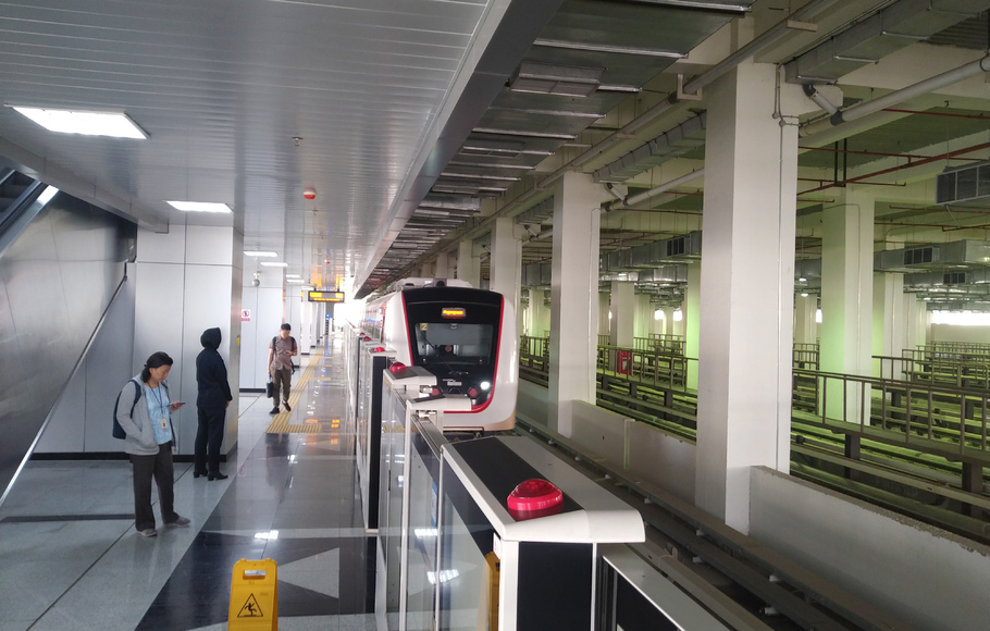 Kemhub Minta DKI Sinkronkan Jalur LRT Timur Barat dengan MRT Fase 2