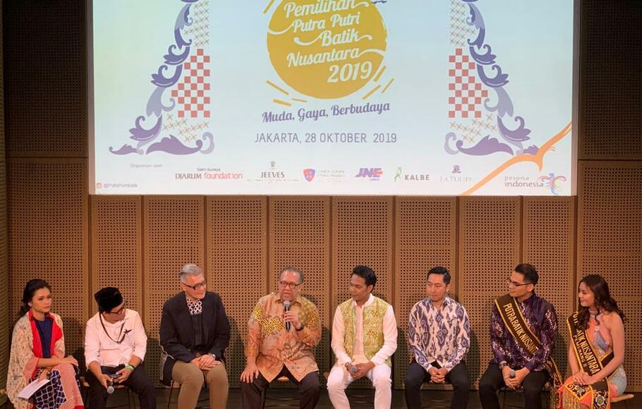 28 Finalis Perebutkan Gelar Putra Putri Batik Nusantara 2019 